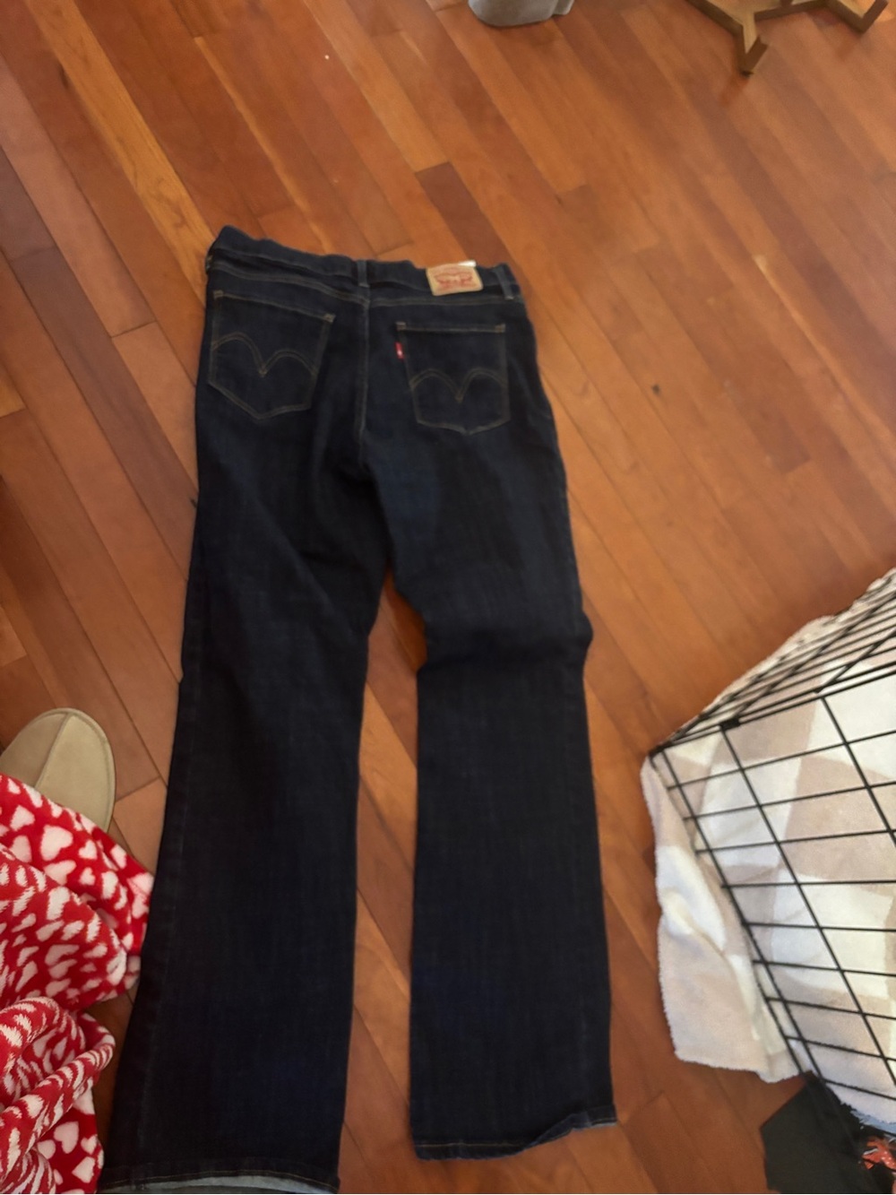 The Limited Dark Wash Flare Jeans - Black - Picture 3 of 3